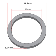 Dihtung auspuha prsten (30x44,5x5,57)  Athena