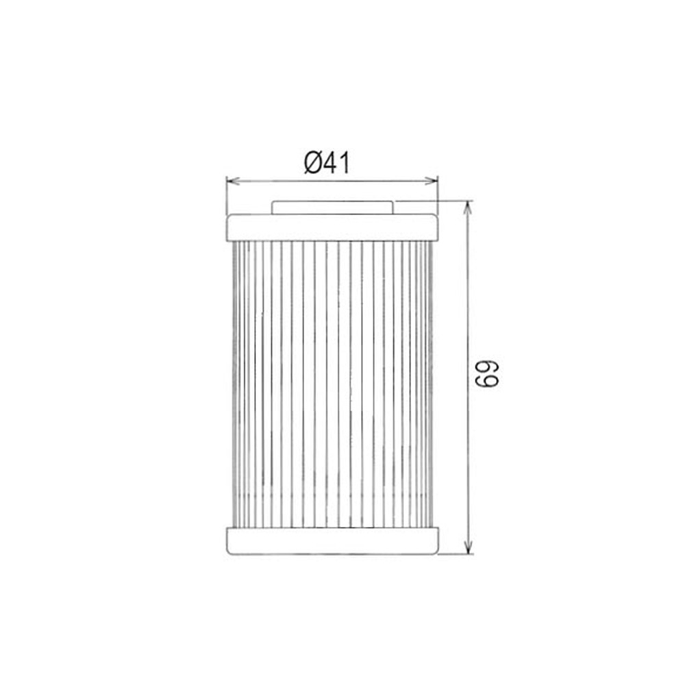 Filter ulja HF655 Hiflo