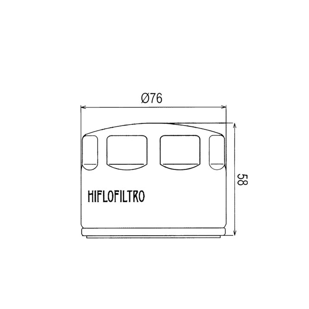 Filter ulja HF565 Hiflo