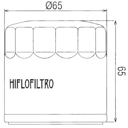 Filter ulja HF554 Hiflo