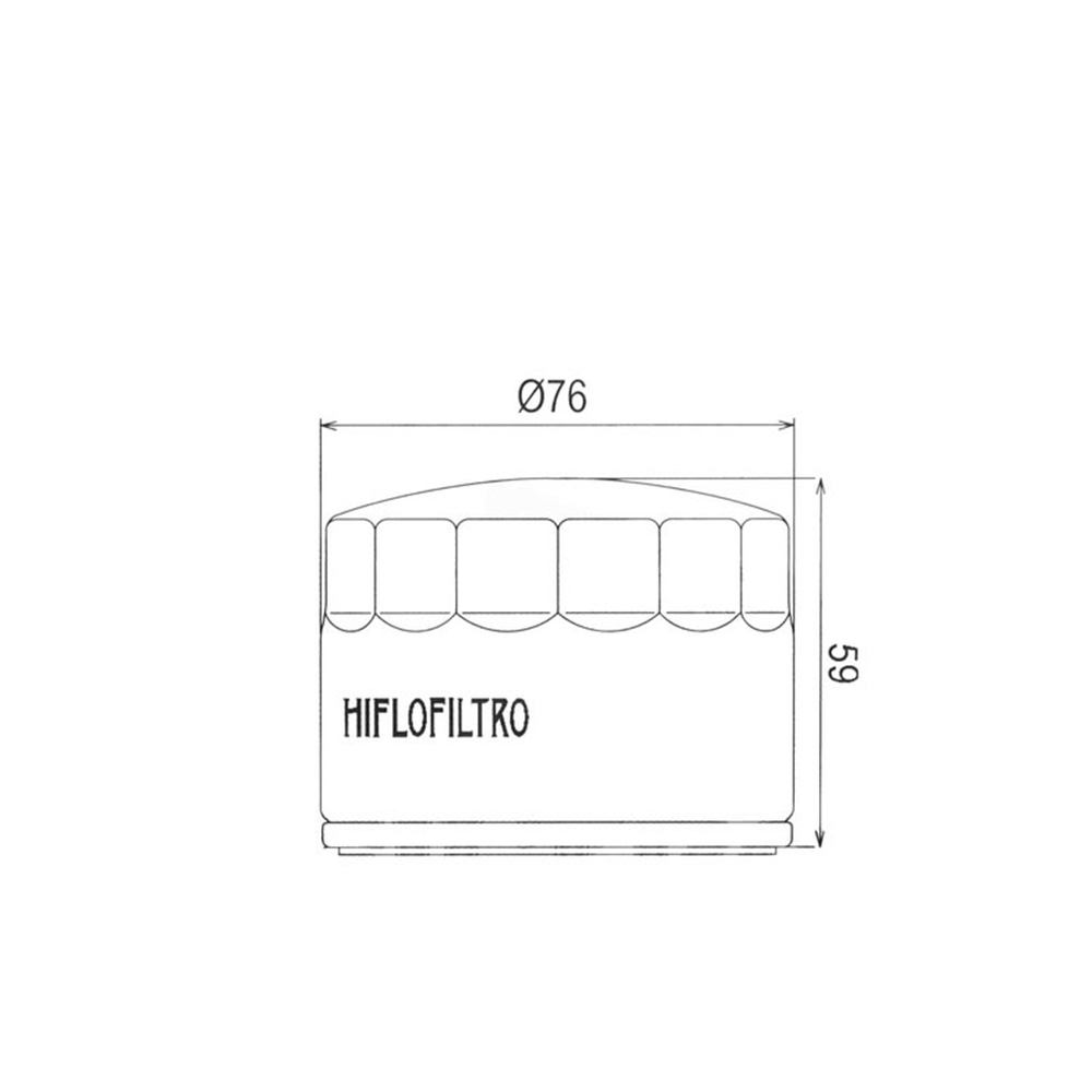 Filter ulja HF552 Hiflo