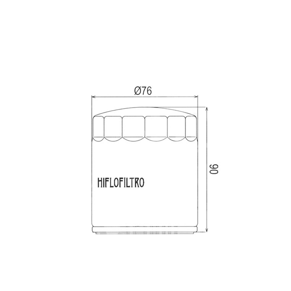 Filter ulja HF551 Hiflo