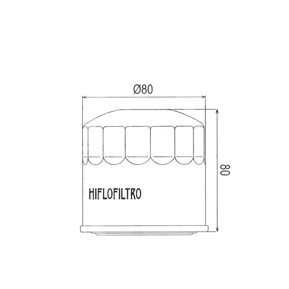 Filter ulja HF202 Hiflo