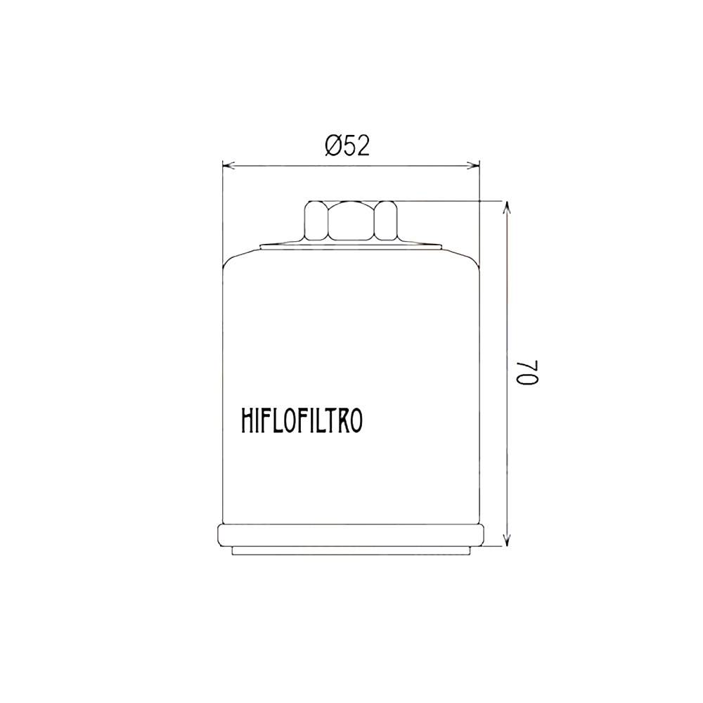 Filter ulja HF197 Hiflo