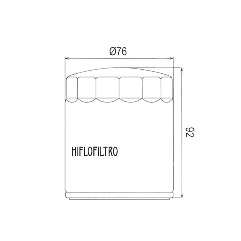 Filter ulja HF171B Hiflo