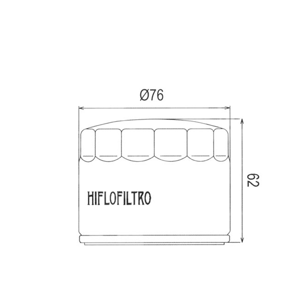 Filter ulja HF160 Hiflo