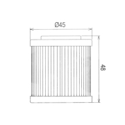 Filter ulja HF154 Hiflo