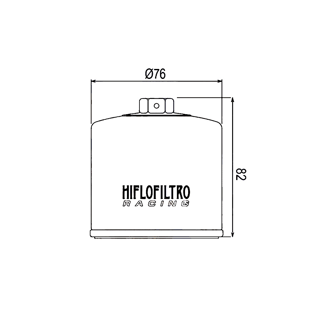 Filter ulja HF153RC Hiflo (RACING)