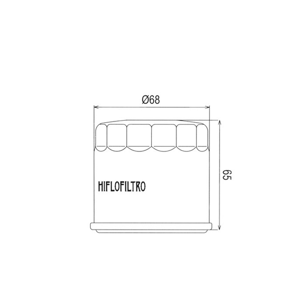 Filter ulja HF138C Hiflo hrom