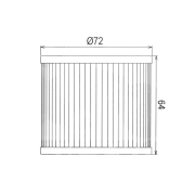 Filter ulja HF133 Hiflo