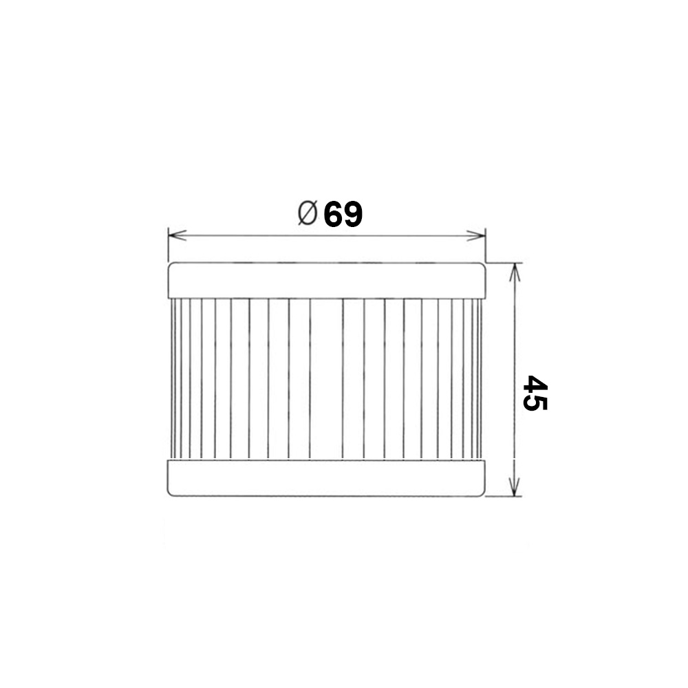 Filter ulja HF111 Hiflo