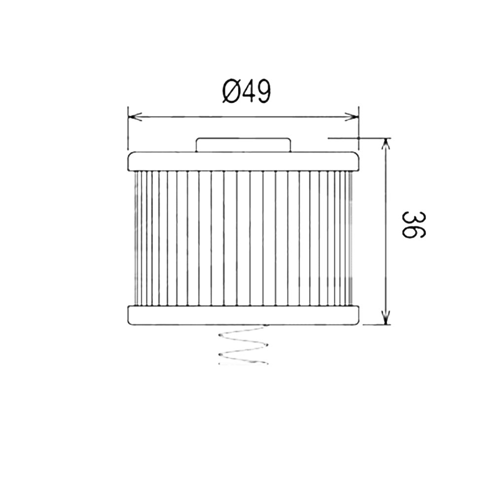 Filter ulja HF540 Hiflo