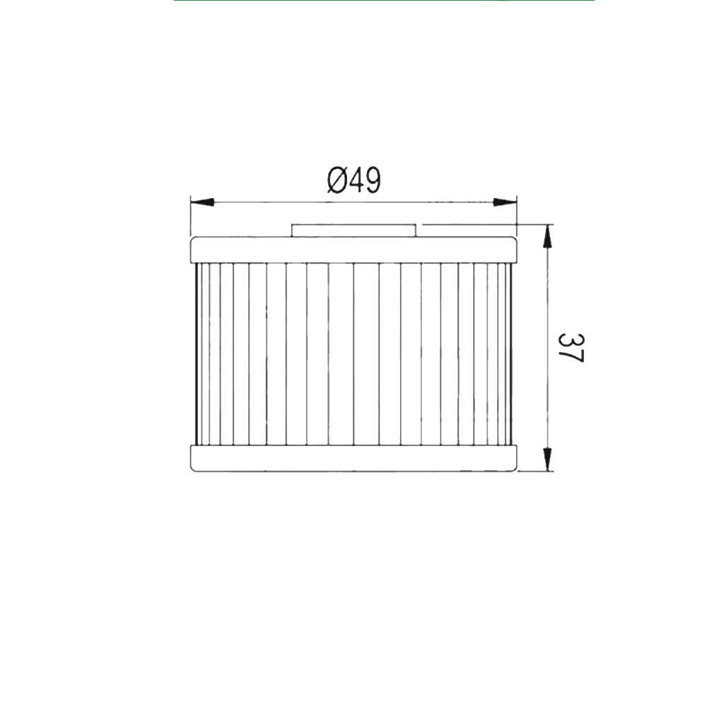 Filter ulja HF510 Hiflo