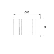 Filter ulja HF591 Hiflo