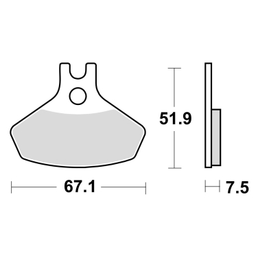 Disk pločice TRW MCB859SI ( SINTER )