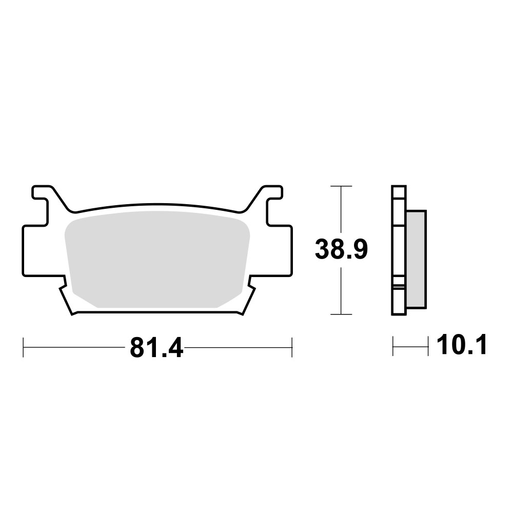 Disk pločice TRW MCB823SI ( SINTER )