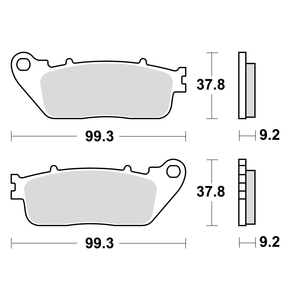 Disk pločice TRW MCB817SH ( SINTER )