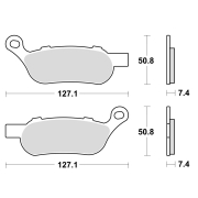 Disk pločice TRW MCB814SH ( SINTER )