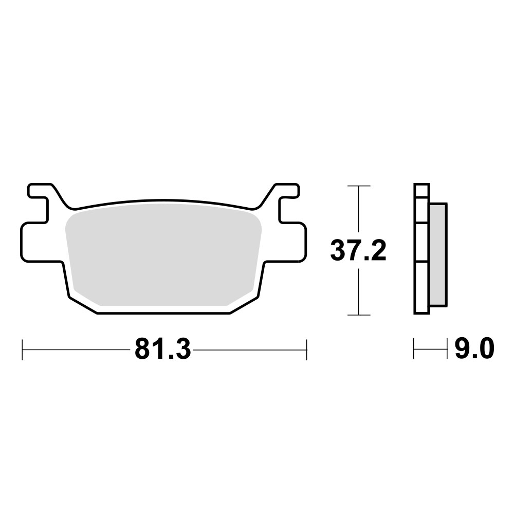 Disk pločice TRW MCB806SRM ( MAXI - SCOOTER SINTER )