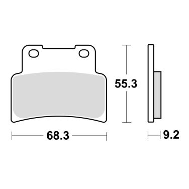 Disk pločice TRW MCB785SV ( SINTER )