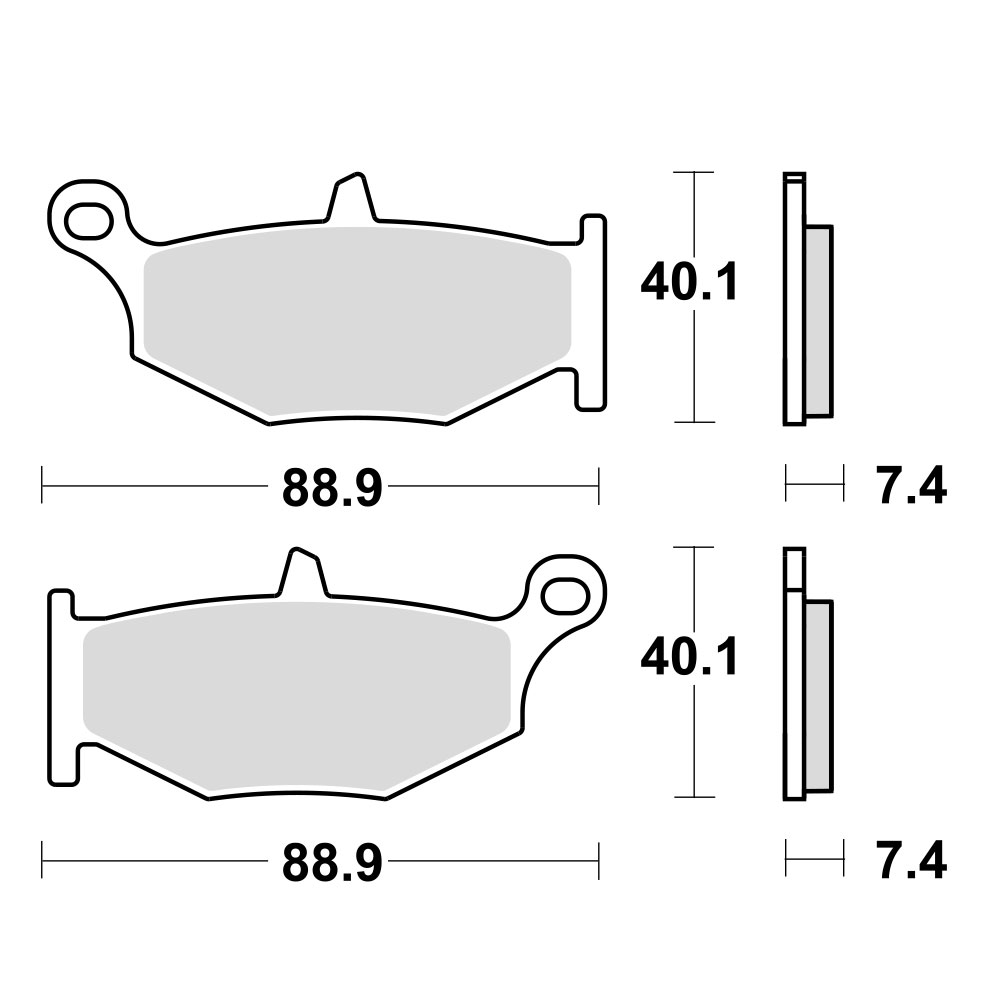 Disk pločice TRW MCB783SH ( SINTER )