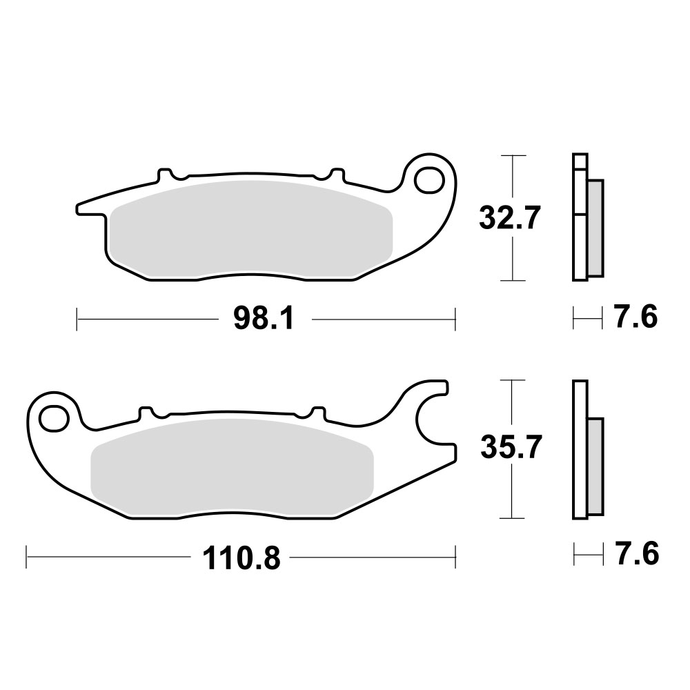 Disk pločice TRW MCB759 ( ORGANIC )