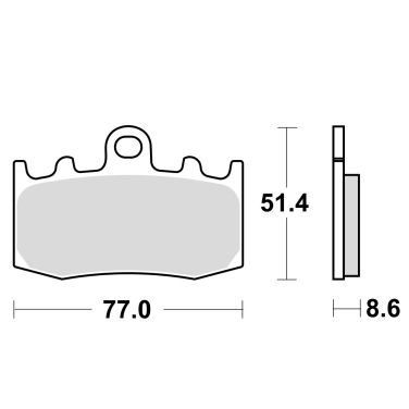 Disk pločice TRW MCB748SV ( SINTER )