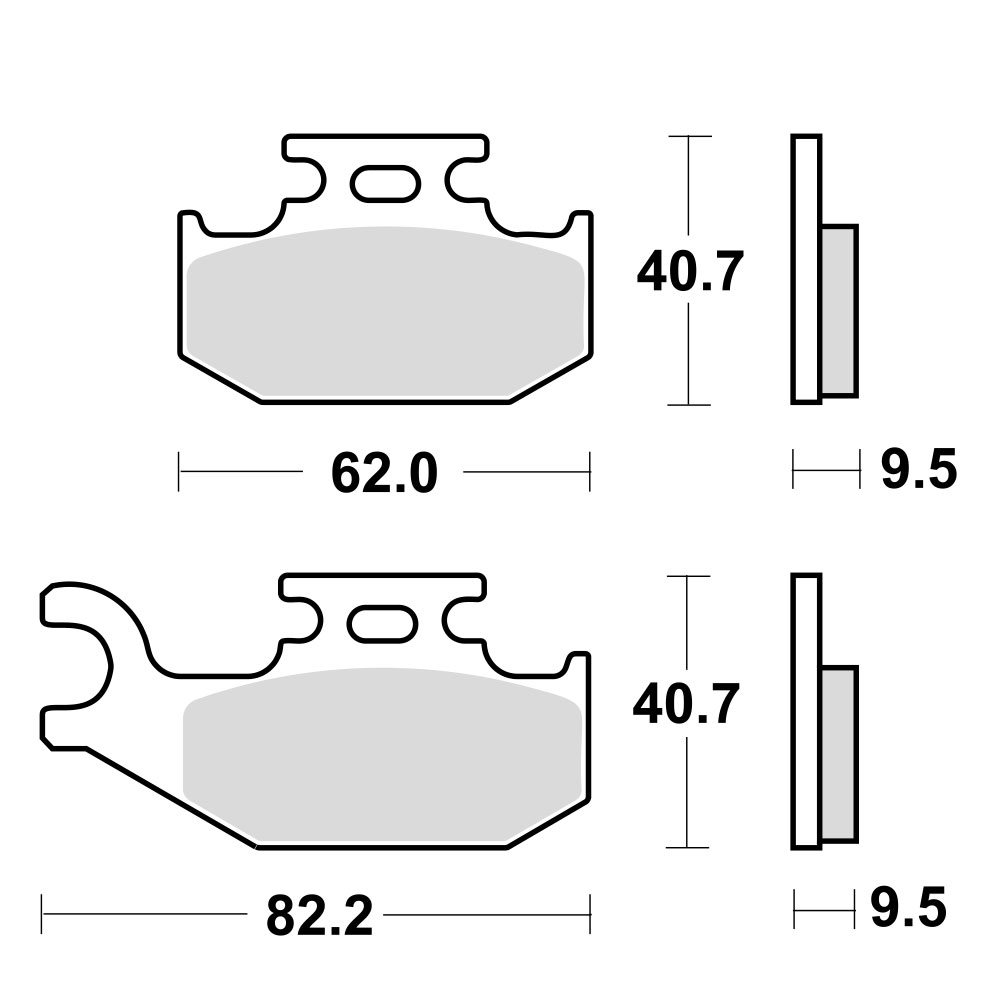 Disk pločice TRW MCB723SI ( SINTER )