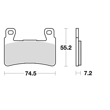 Disk pločice TRW MCB703SV ( SINTER )