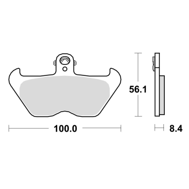 Disk pločice TRW MCB680SV ( SINTER )