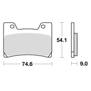 Disk pločice TRW MCB622SV ( SINTER )