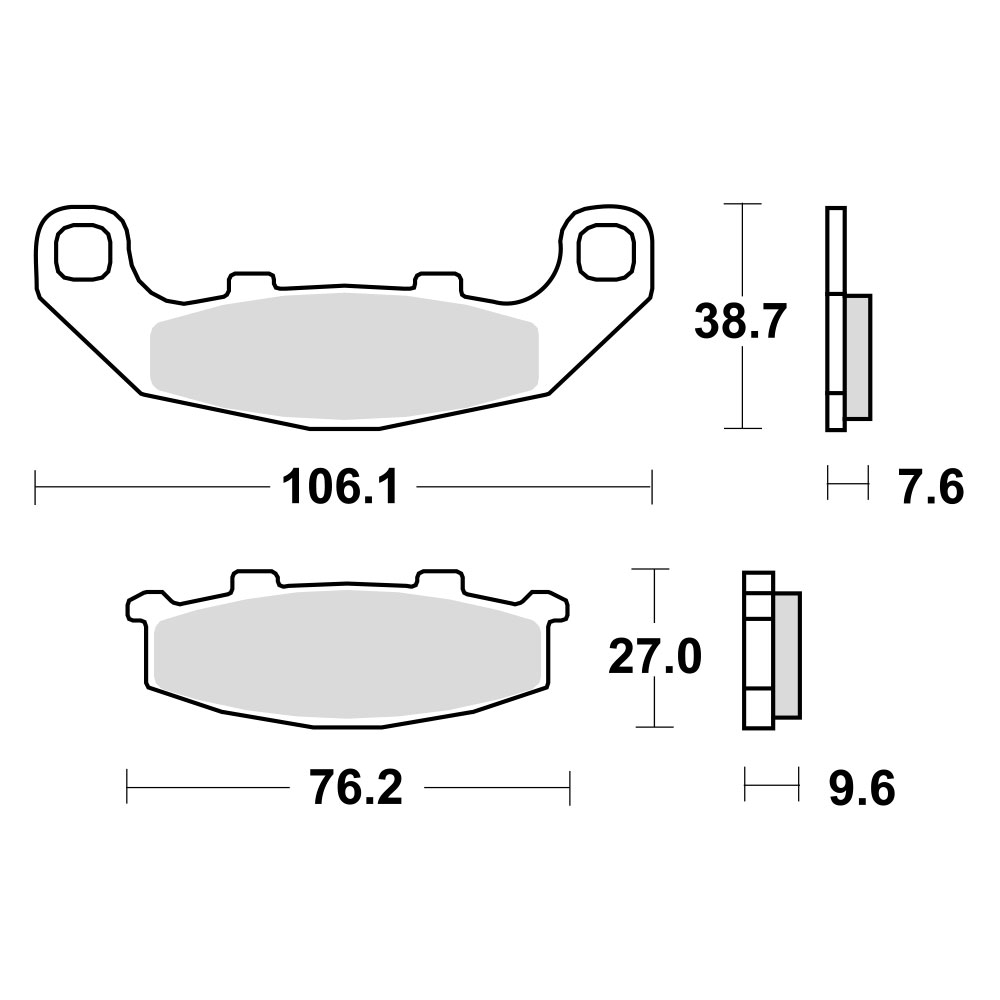 Disk pločice TRW MCB586SV ( SINTER )