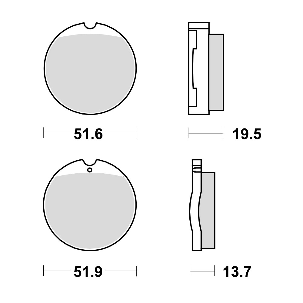 Disk pločice TRW MCB35 ( ORGANIC )