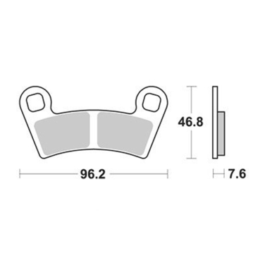 Disk pločice KYOTO S9037N ( SINTER )