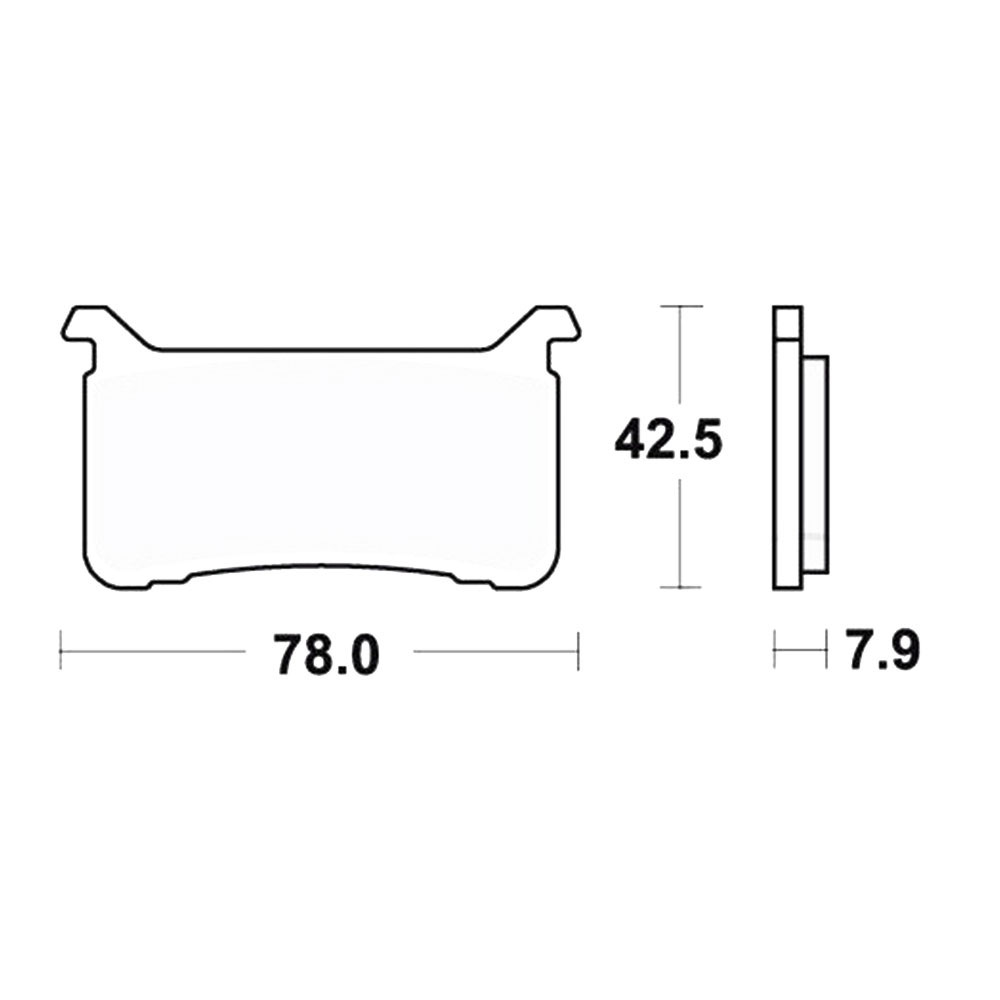 Disk pločice TRW MCB893SV ( SINTER )