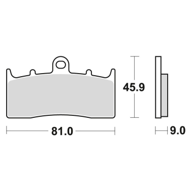 Disk pločice TRW MCB736SV ( SINTER )