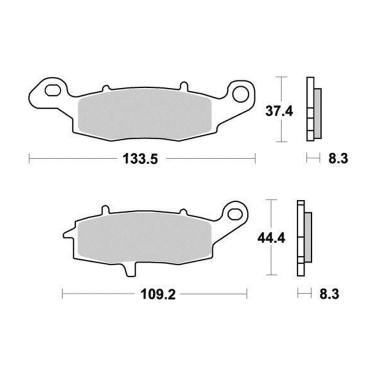 Disk pločice KYOTO S1435N ( SINTER )