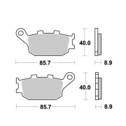 Disk pločice PERFTEC R90 S1035R ( SEMI SINTER )