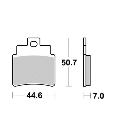 Disk pločice PERFTEC R90 S1987R ( SEMI SINTER )