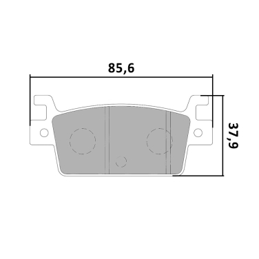 Disk pločice PERFTEC R90 S9233R ( SEMI SINTER )