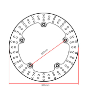 Kočioni disk TRW MSTR138