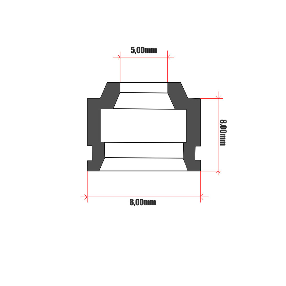 Teflon ventila KTM SX-F/EXC-F 350 Athena