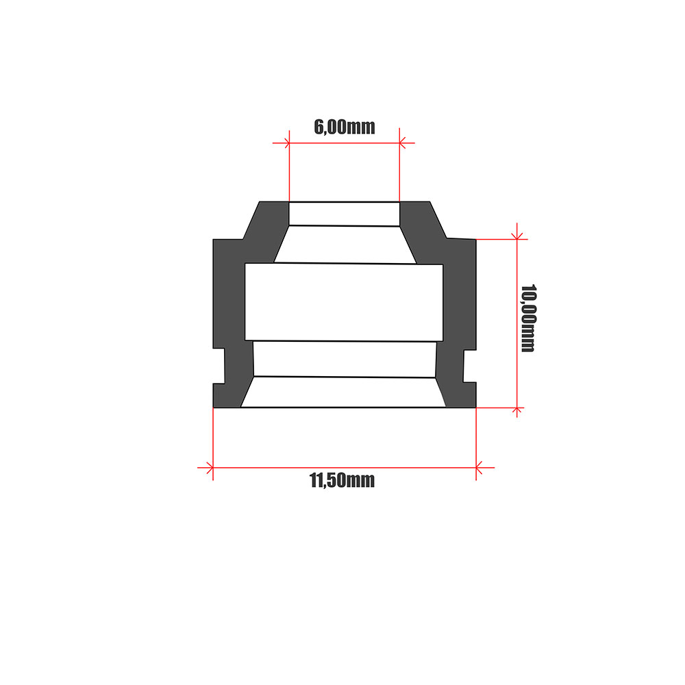 Teflon ventila Honda XL 1000 Varadero Athena