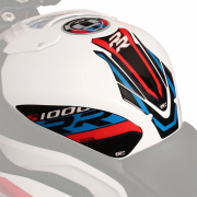 Nalepnice rezervoara TANK PAD set BMW S 1000 RR (19-24) plavo belo crvena GP KOMPOZIT
