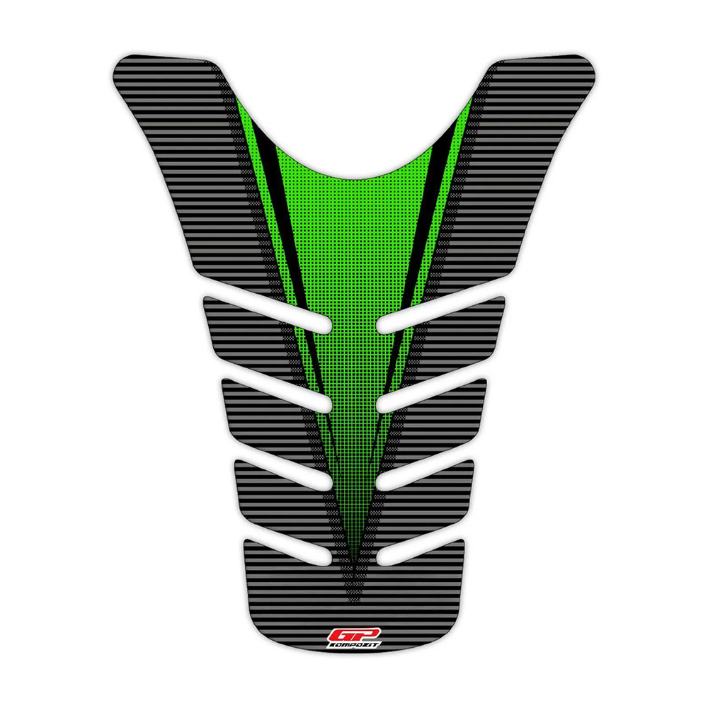 Nalepnica rezervoara TANK PAD Kawasaki ZX-6R (09-17) zelena GP KOMPOZIT