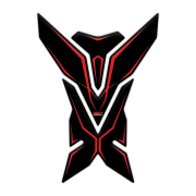 Nalepnica rezervoara TANK PAD Y model crvena GP KOMPOZIT