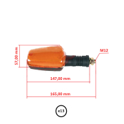 Žmigavac Yamaha TDM (91-01)  prednji Vicma