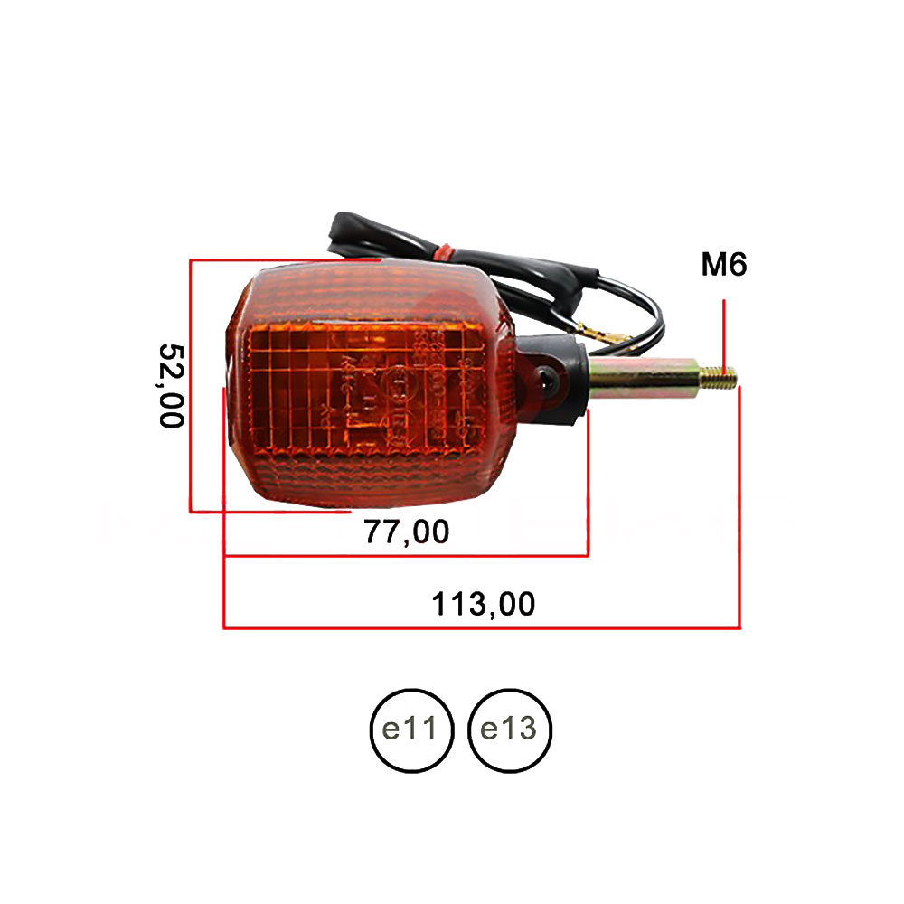 Žmigavac Kawasaki KLE 500 zadnji Vicma