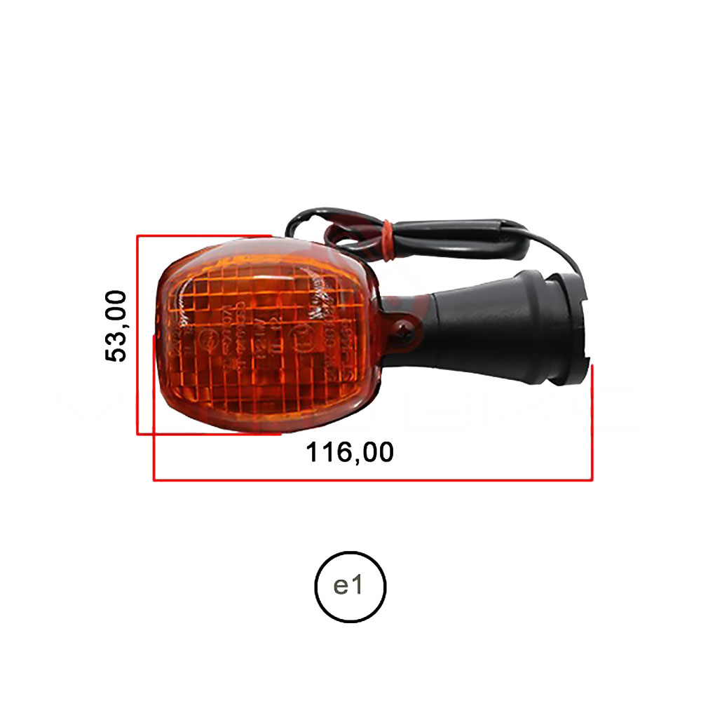 Žmigavac Kawasaki ZX-6R (99-02)  prednji Vicma