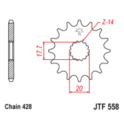 Lančanik prednji JT  JTF558-16-50-15019 (428)16 zuba